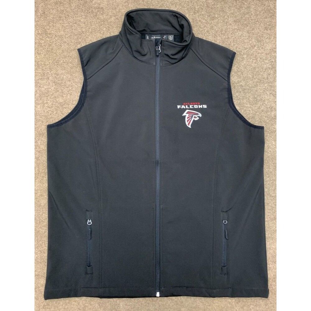 Atlanta Falcons Dunbrooke Vest Mens XL Embroidered Fleece Lined Softshell Zip-Up
